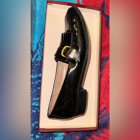 1950s-1960s Salvatore Ferregamo Quaker Oxford Dress Up Shoes - Picture 13 of 16